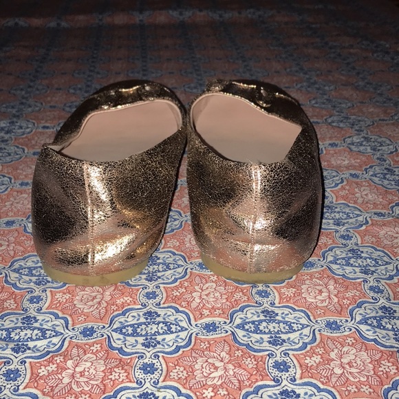 4/$10🌻🌻Pink metallic cat and jack bunny flats - Picture 5 of 7